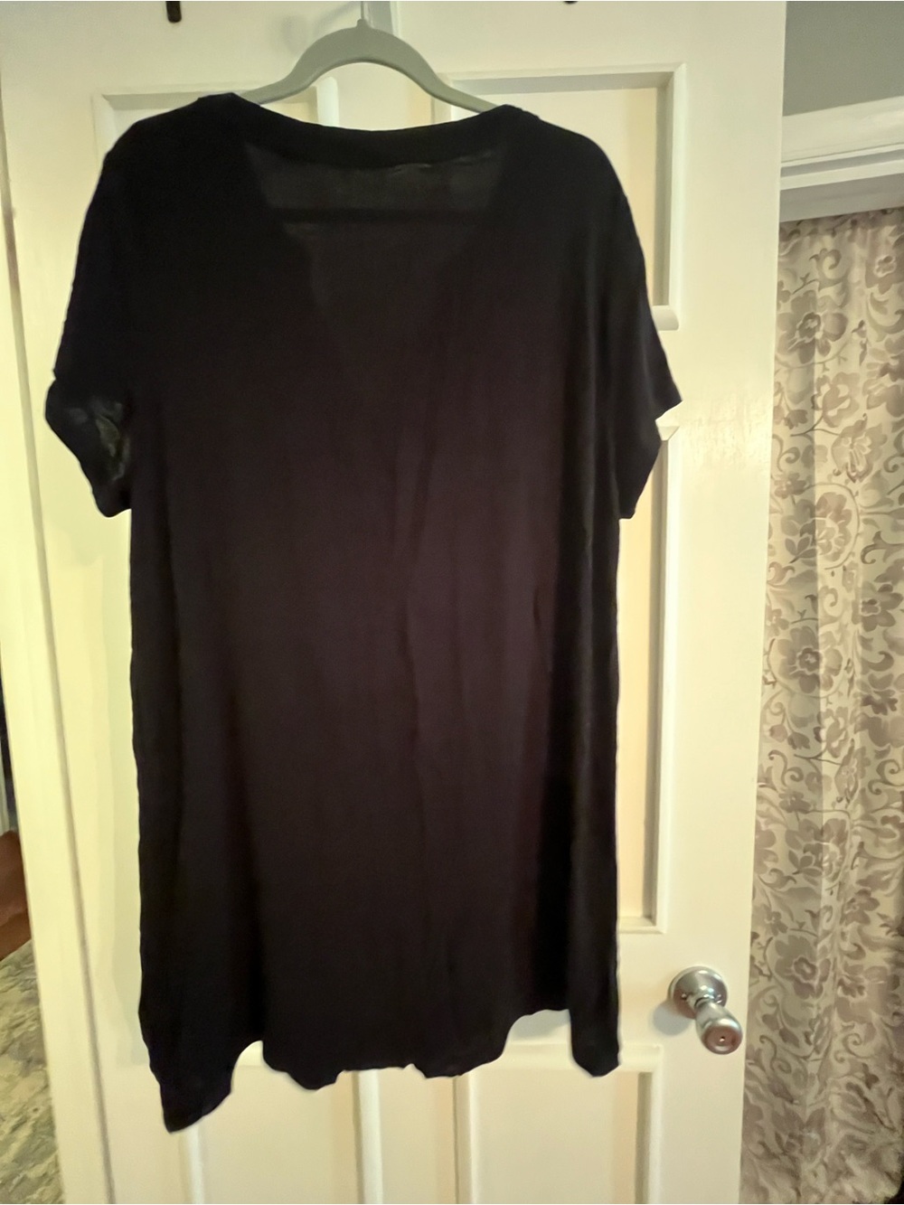 Cupshe Black V-Neck Short Sleeve Swim Coverup - Picture 5 of 10